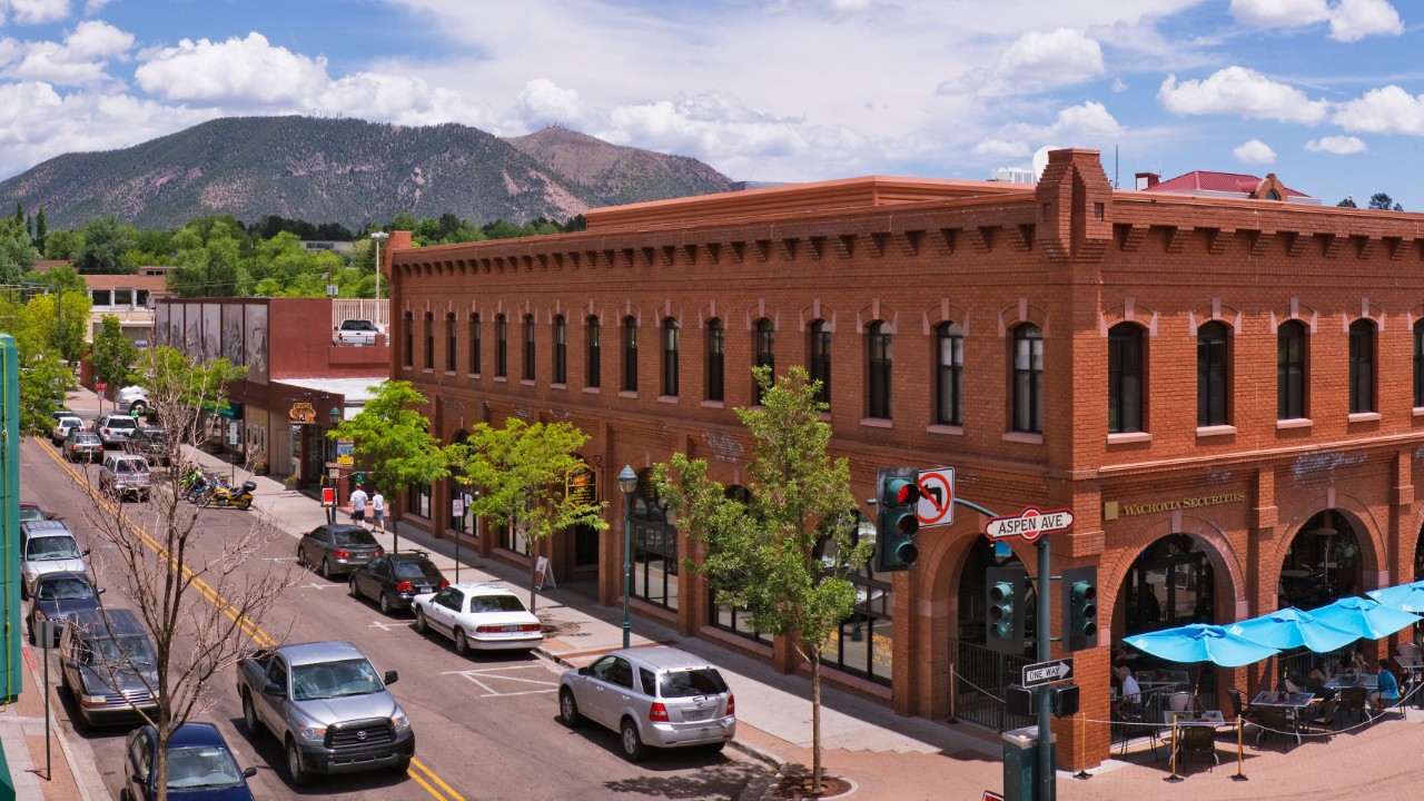 downtown flagstaff, arizona